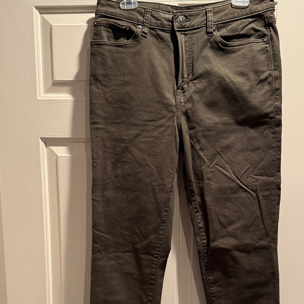 Express Men's Dark Brown Straight Jeans